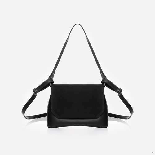 Сумка українського бренду ТМ  "Lucherino" стане хорошим придбанням не на один рік.  Невелика жіноча сумочка виготовлена з високоякісного шкірзамінника та якісної надійної фурнітури в кольорі - нікель. Одне відділення з однією кишенею на застібці.